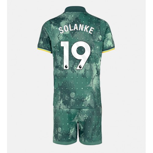 Tottenham Hotspur Dominic Solanke #19 Rezervni Dres za djecu 2024-25 Kratak Rukav (+ Kratke hlače)